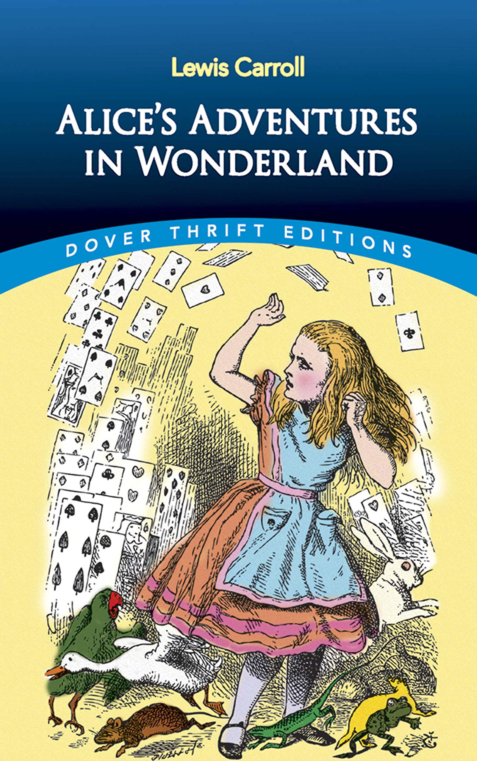 Alice's Adventures in Wonderland (Dover Thrift Editions: Classic Novels) used book depot
