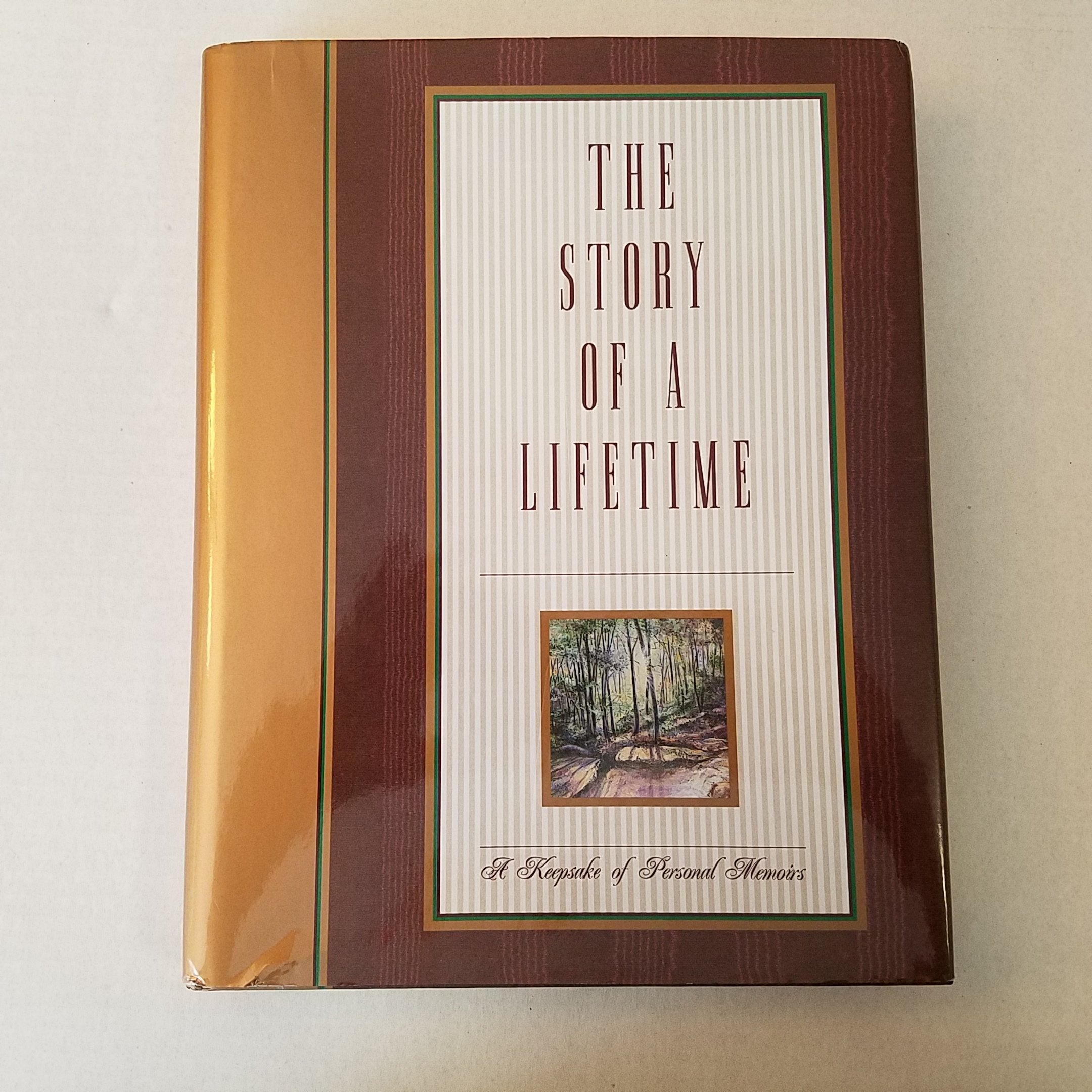 The Story of a Lifetime: A Keepsake of Personal Memoirs used book depot