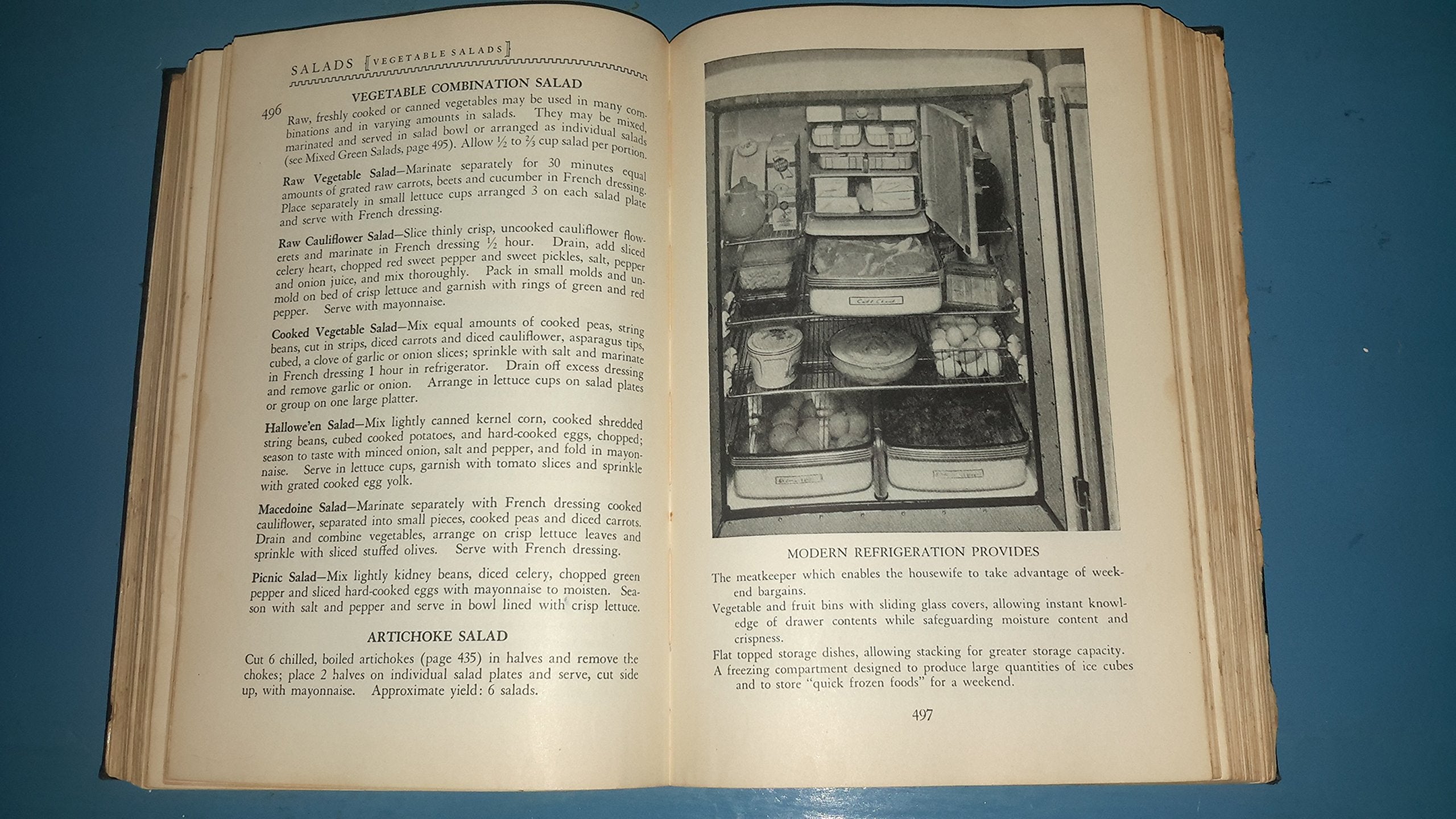 America's Cook Book 1943 Hardcover New York Herald Tribune Home Institute used book depot