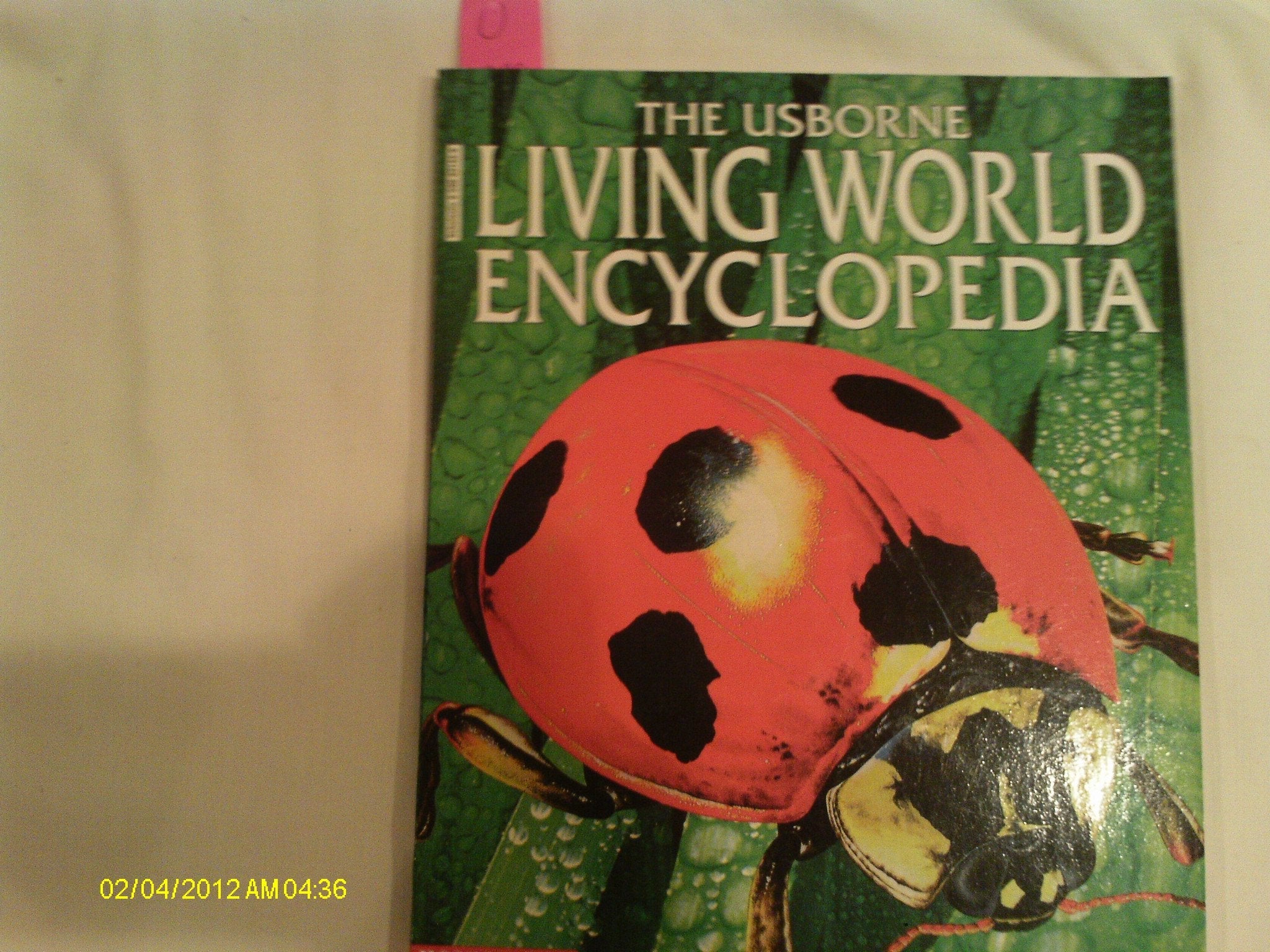 The Usborne living world encyclopedia used book depot