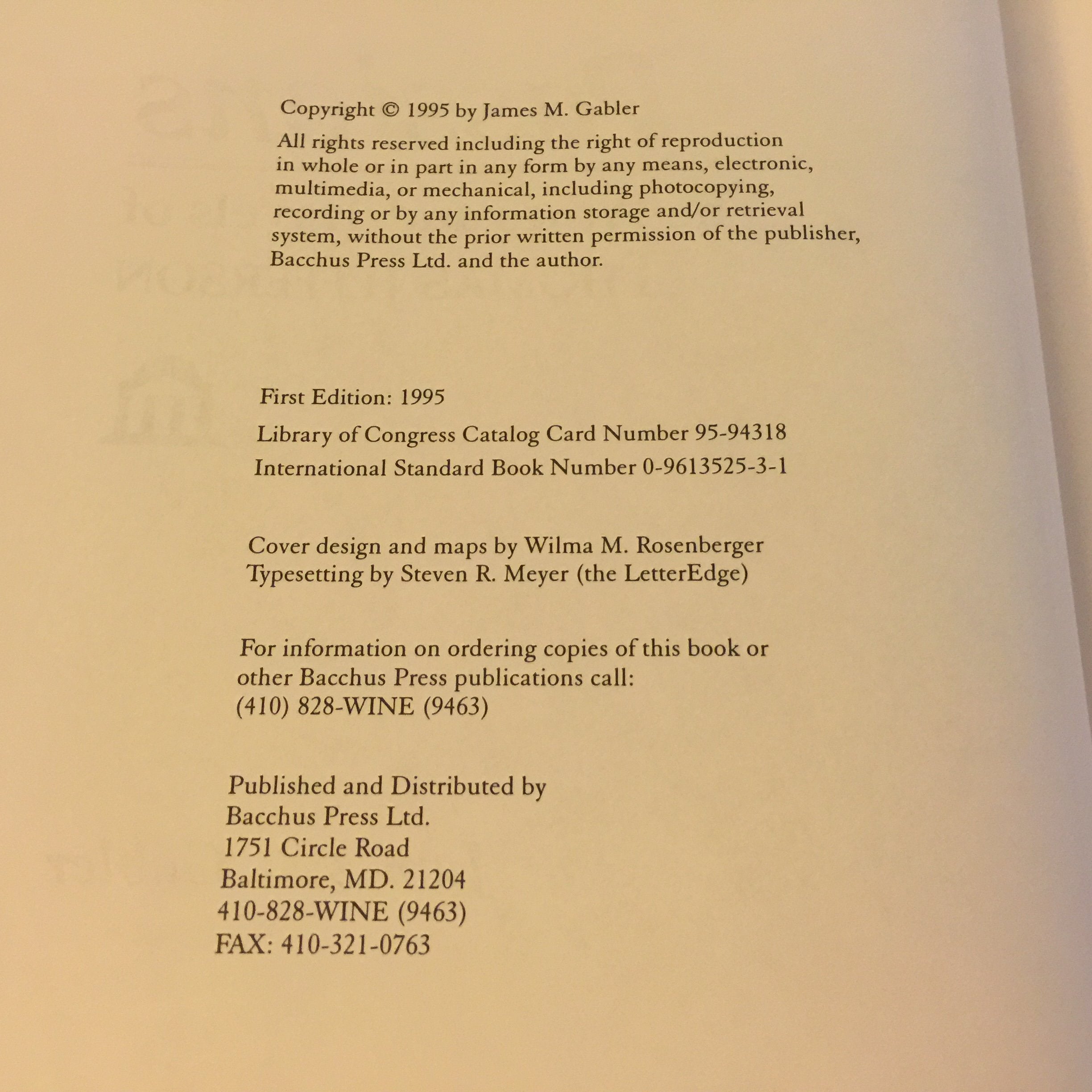 Passions : The Wines and Travels of Thomas Jefferson used book depot