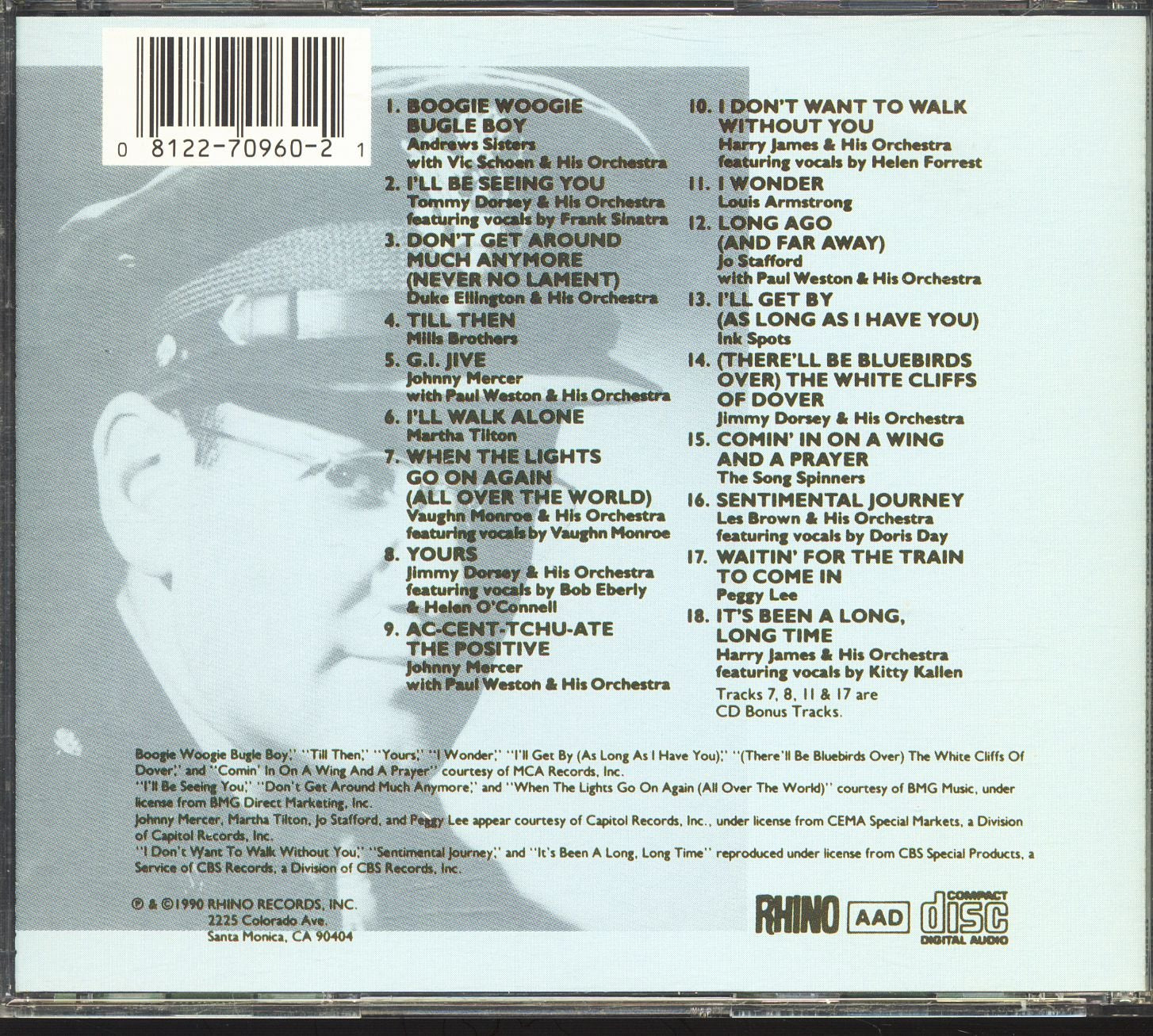Songs That Got Us Through WWII used book depot