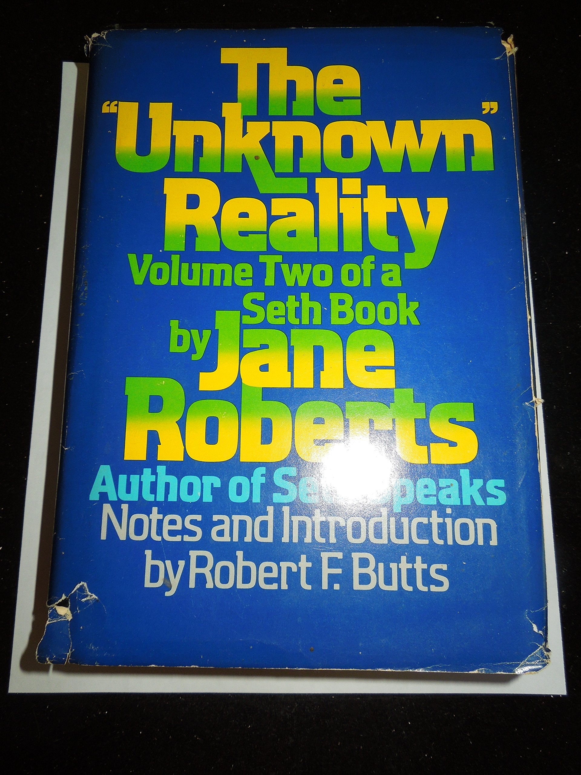 The "Unknown" Reality, Vol. 2: A Seth Book used book depot