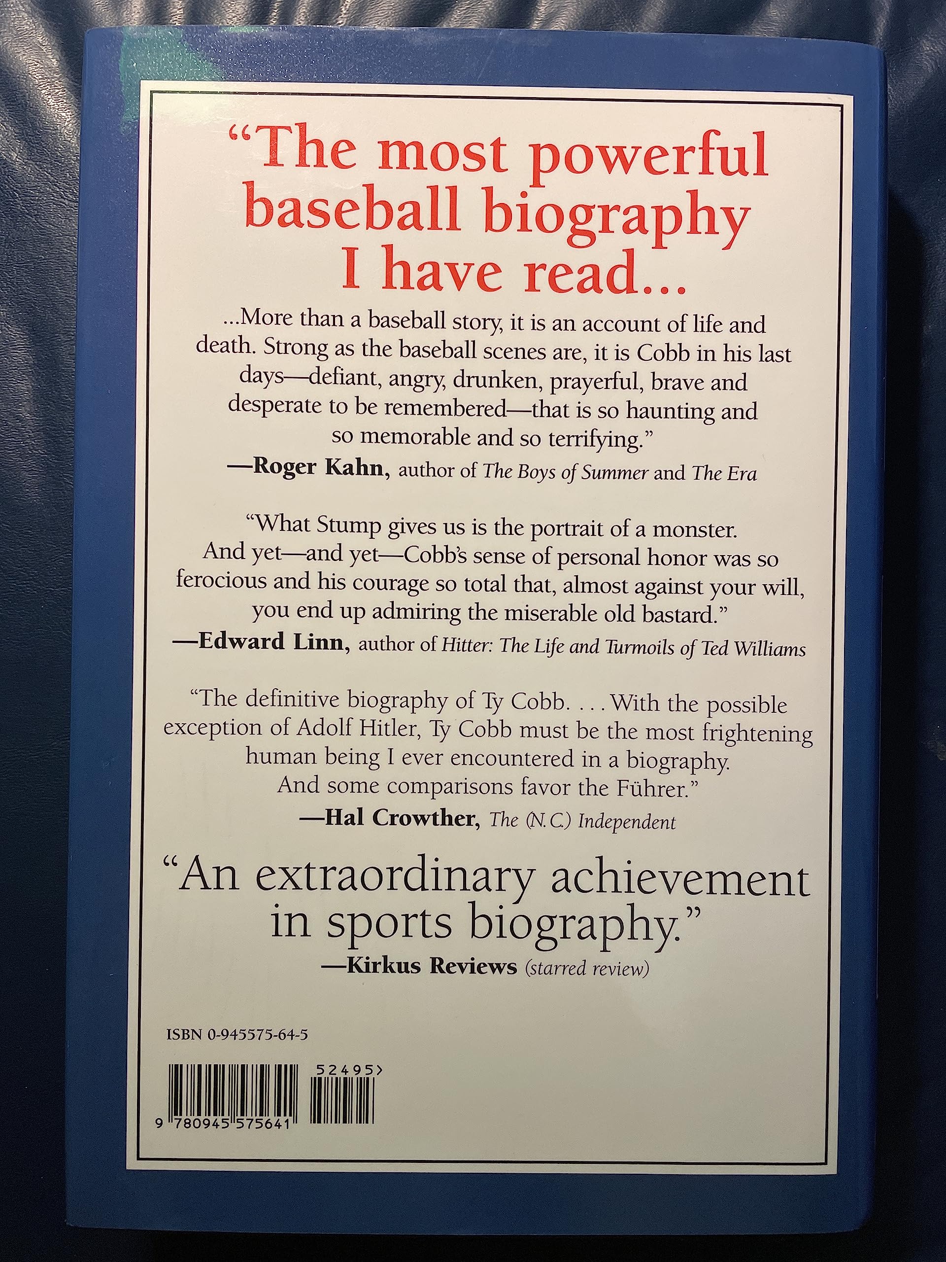 Cobb: A Biography used book depot