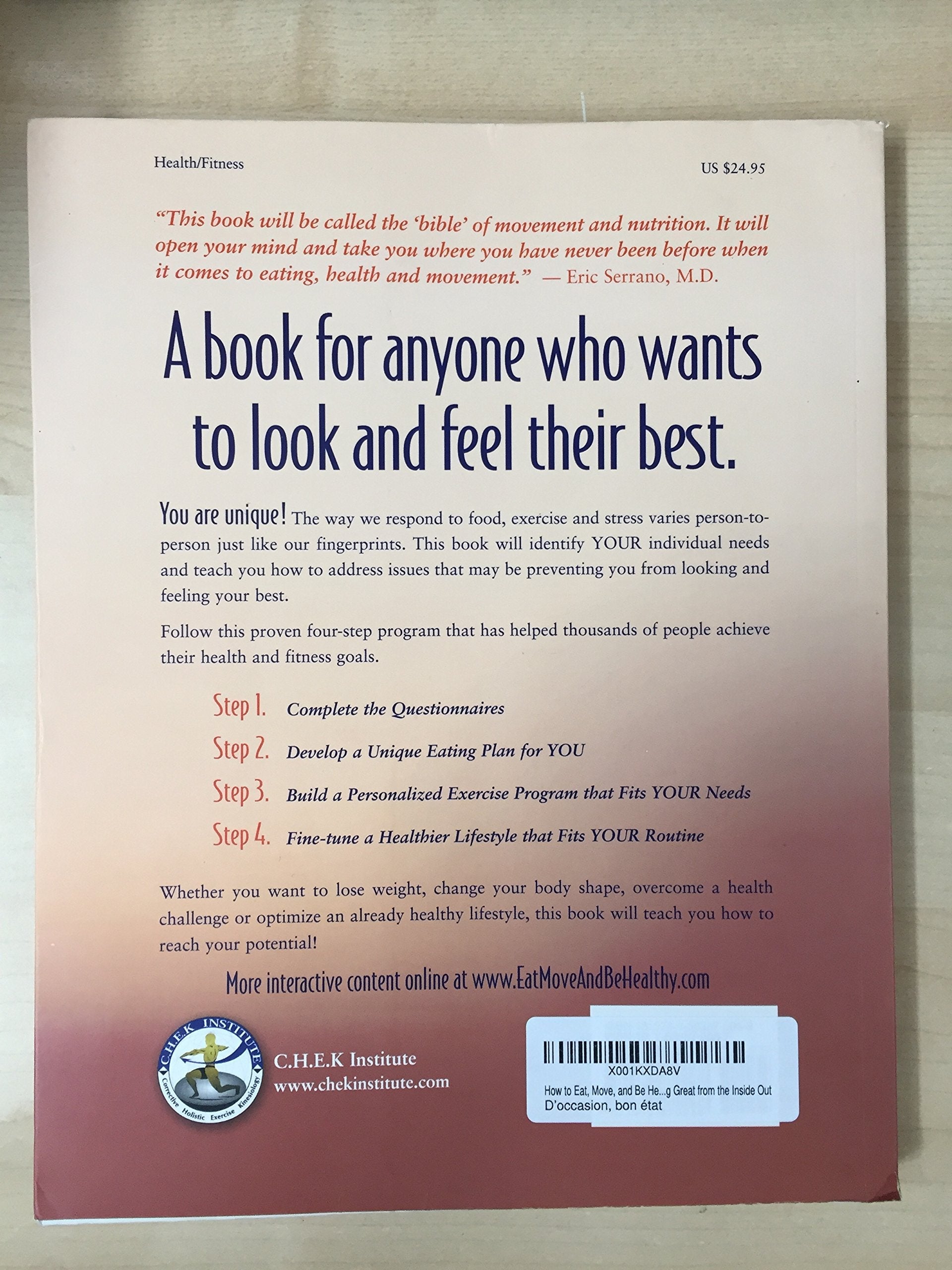 How To Eat, Move And Be Healthy! used book depot
