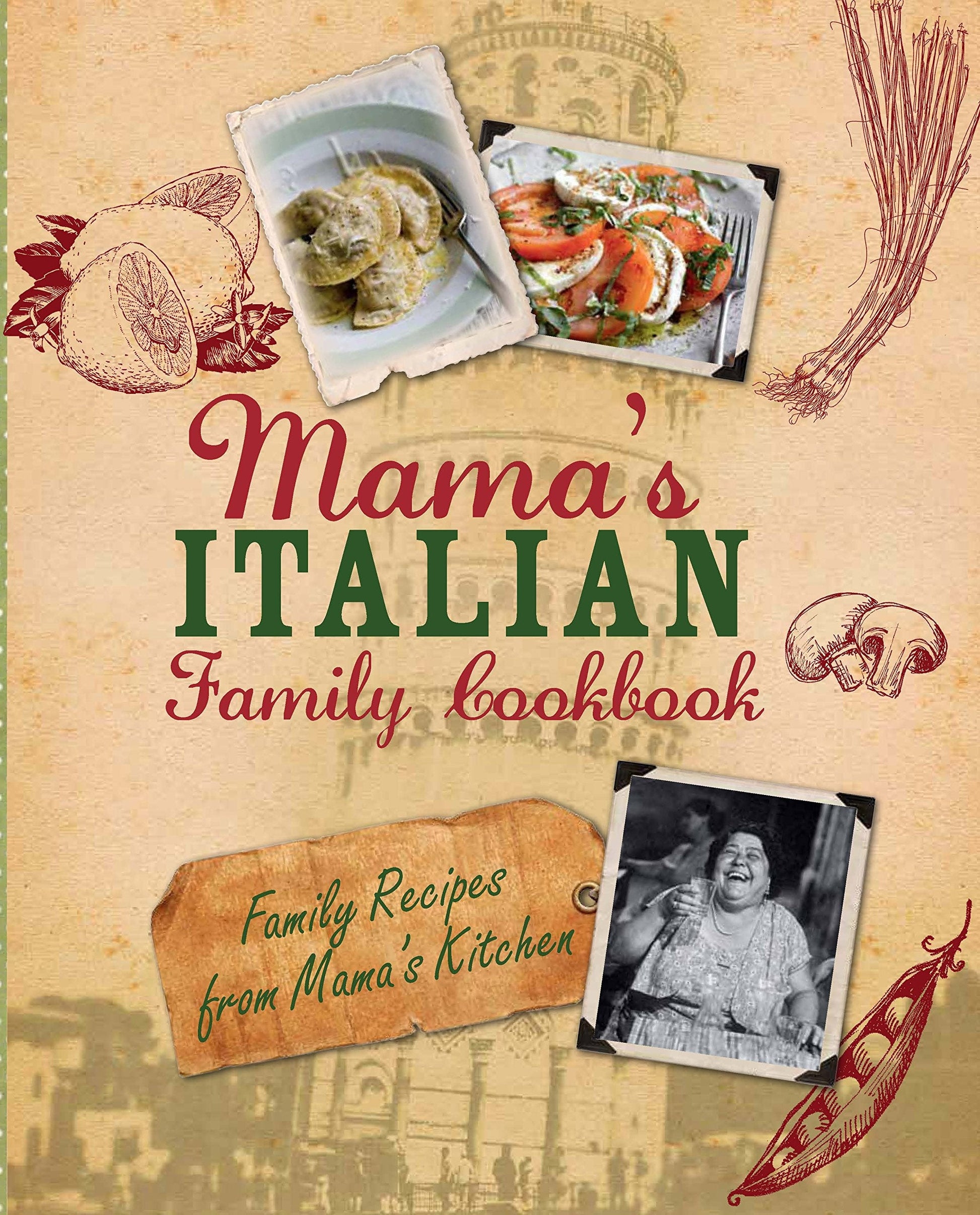 Mama's Italian Family Cookbook used book depot