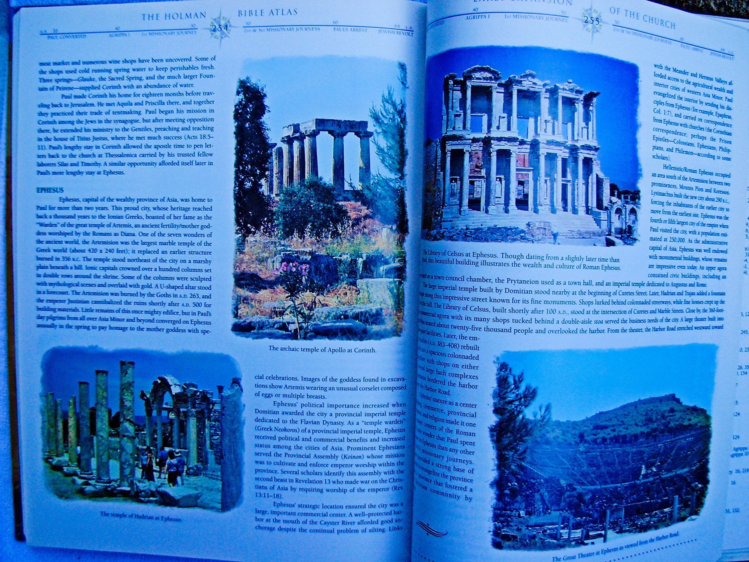 Holman Bible Atlas: A Complete Guide to the Expansive Geography of Biblical History used book depot