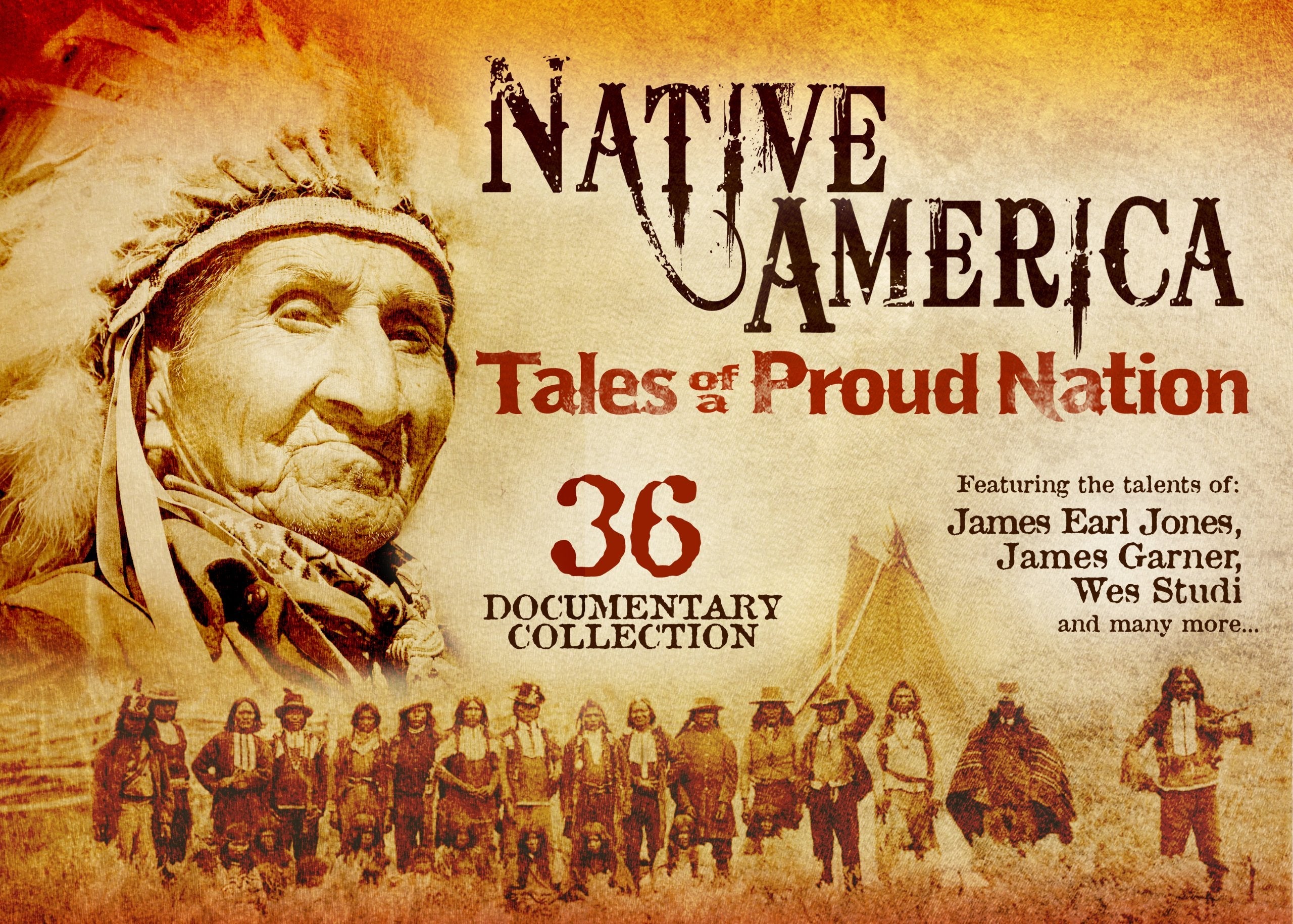 Native America - Tales of a Proud Nation - 36 Documentaries used book depot