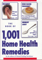 The Book of 1,001 Home Health Remedies used book depot