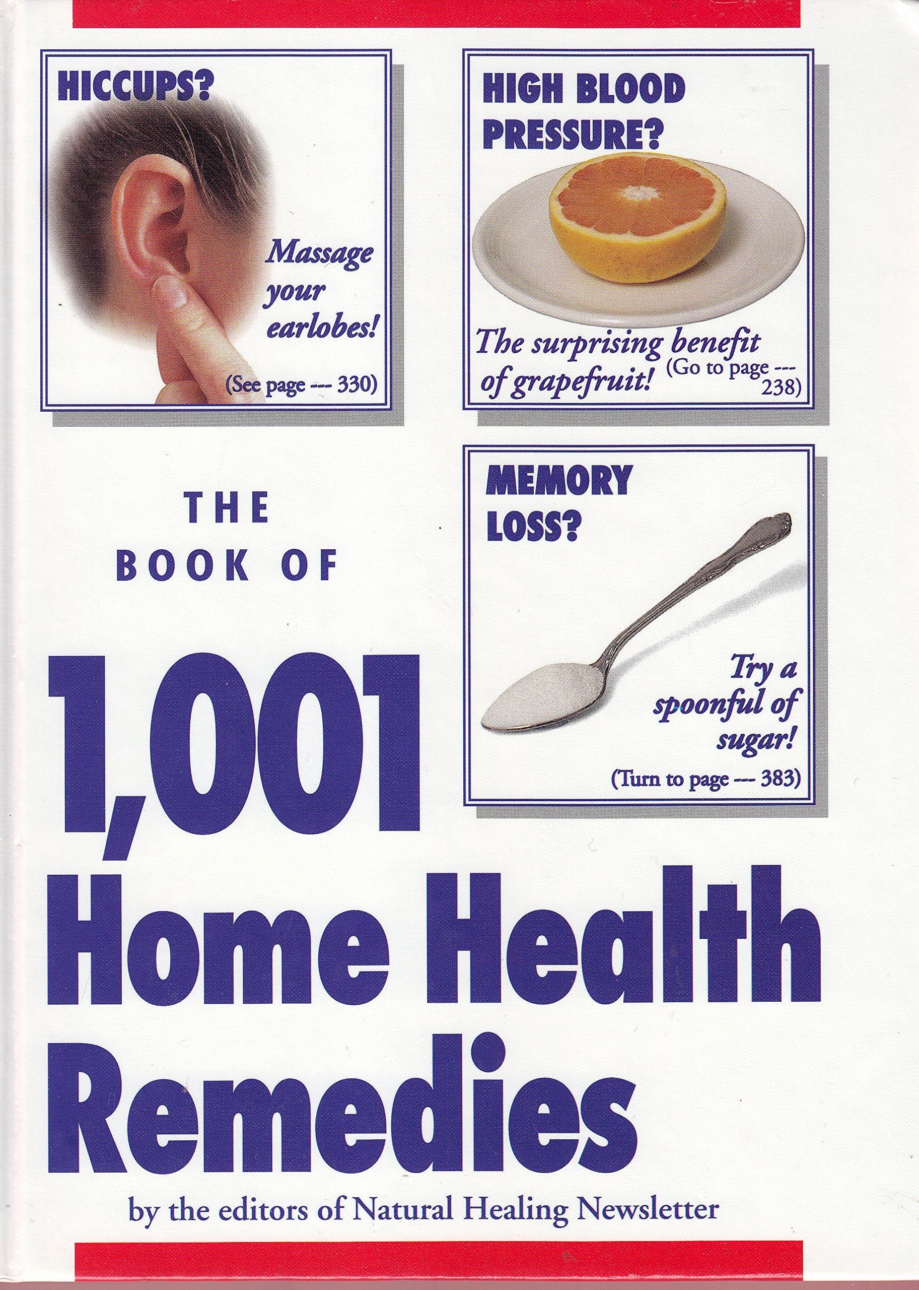 The Book of 1,001 Home Health Remedies used book depot