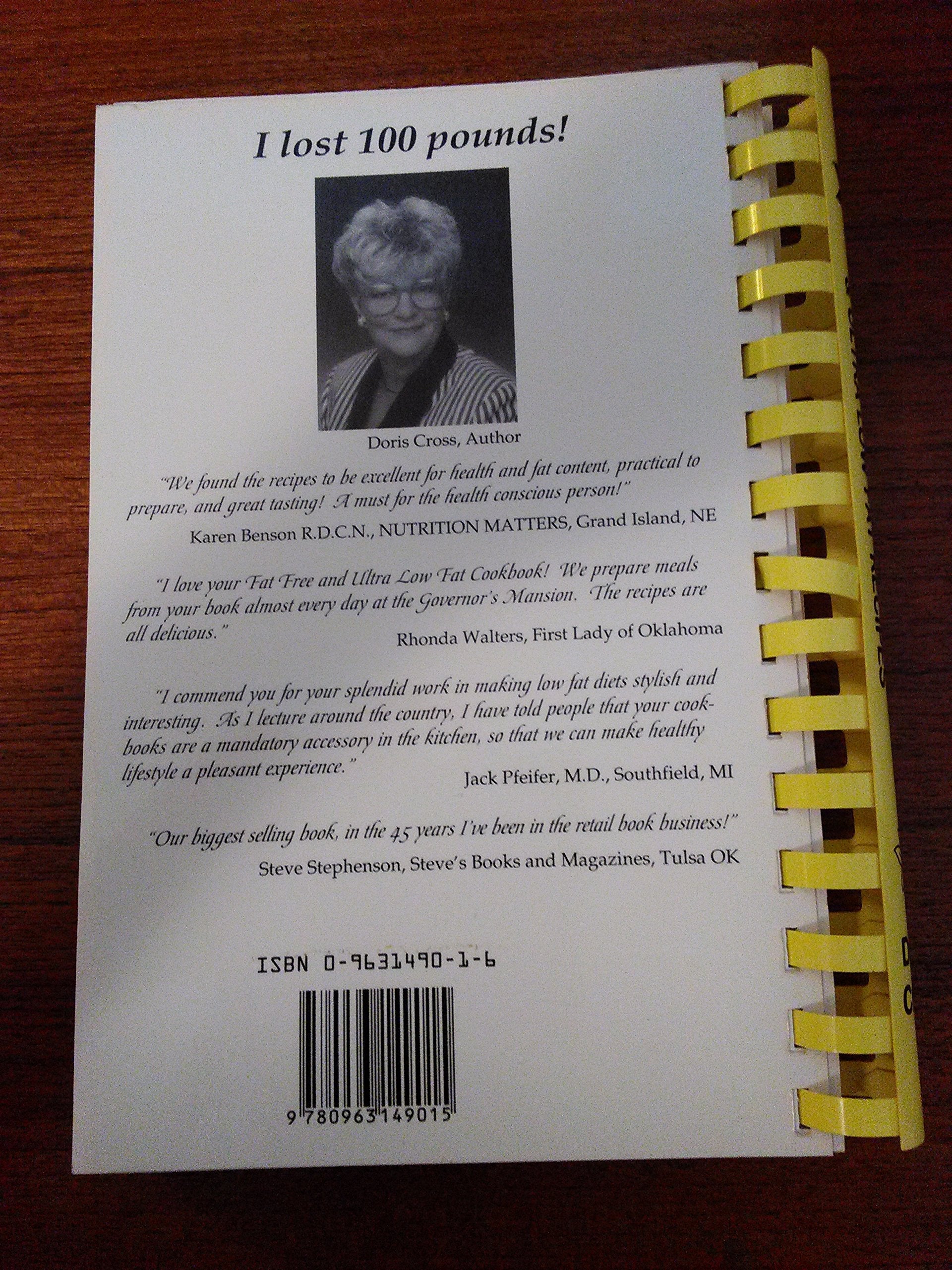 More Fat Free and Ultra Lowfat Recipes from Doris' Kitchen: No Butter, No Oil, No Margarine (Cookbook Series) used book depot