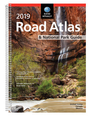 Rand McNally 2019 Road Atlas & National Park Guide: United States, Canada, Mexico (Rand McNally Road Atlas) used book depot