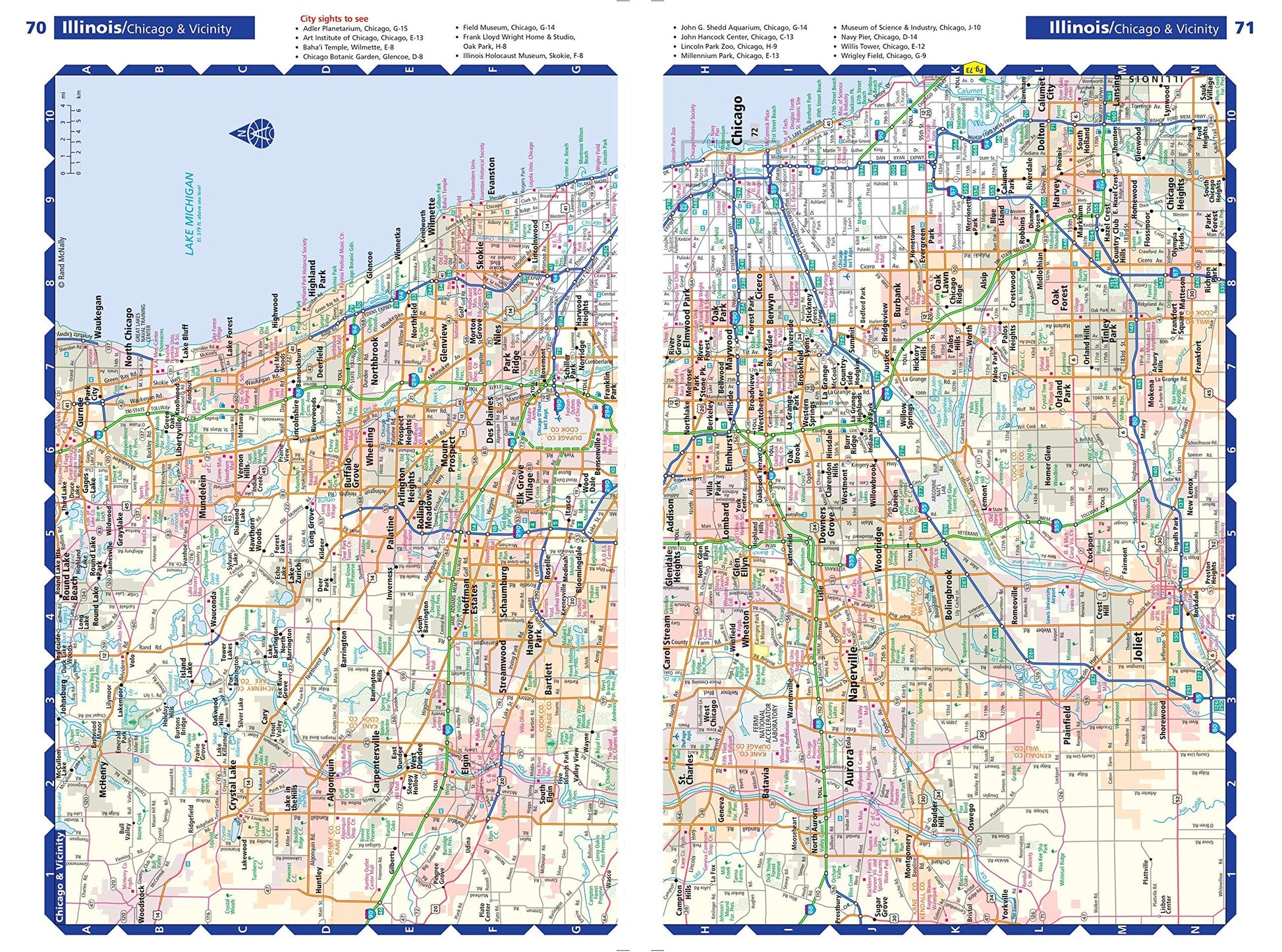 Rand McNally 2016 Road Atlas United States: Large Scale (Rand McNally Road Atlas) used book depot