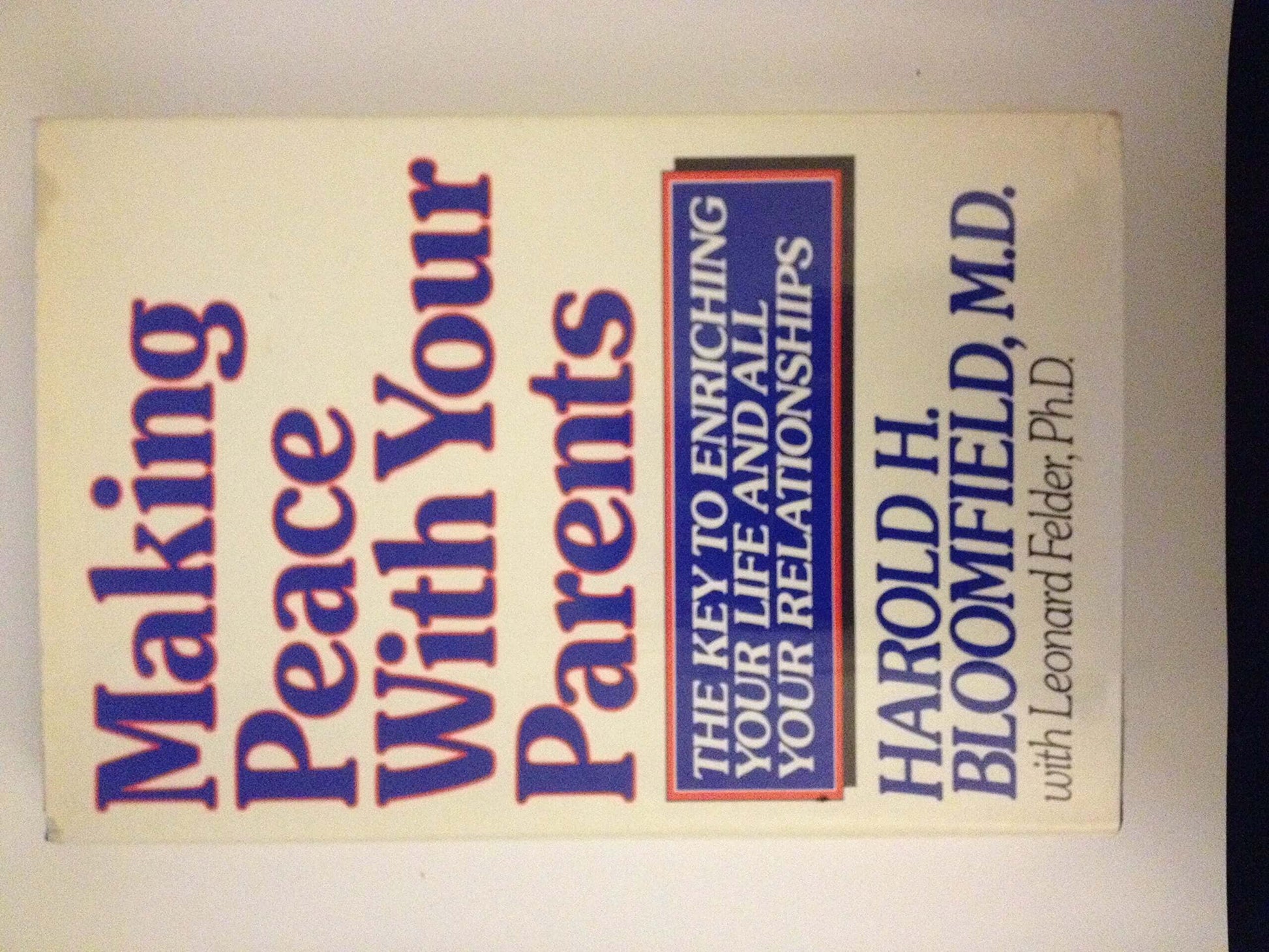 Making Peace With Your Parents used book depot