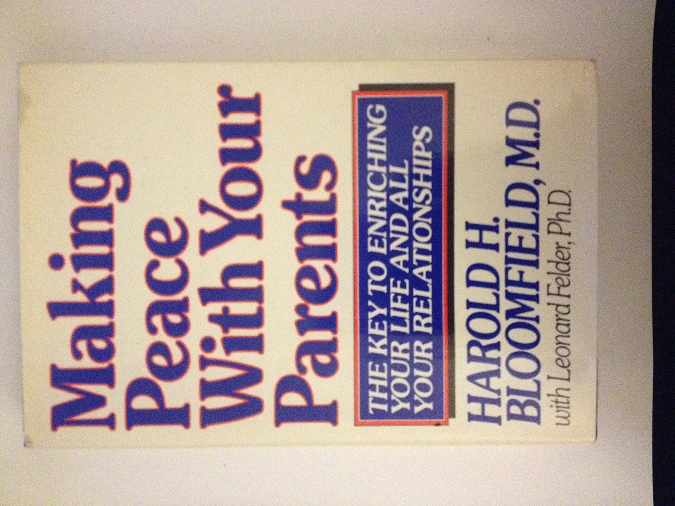 Making Peace With Your Parents used book depot