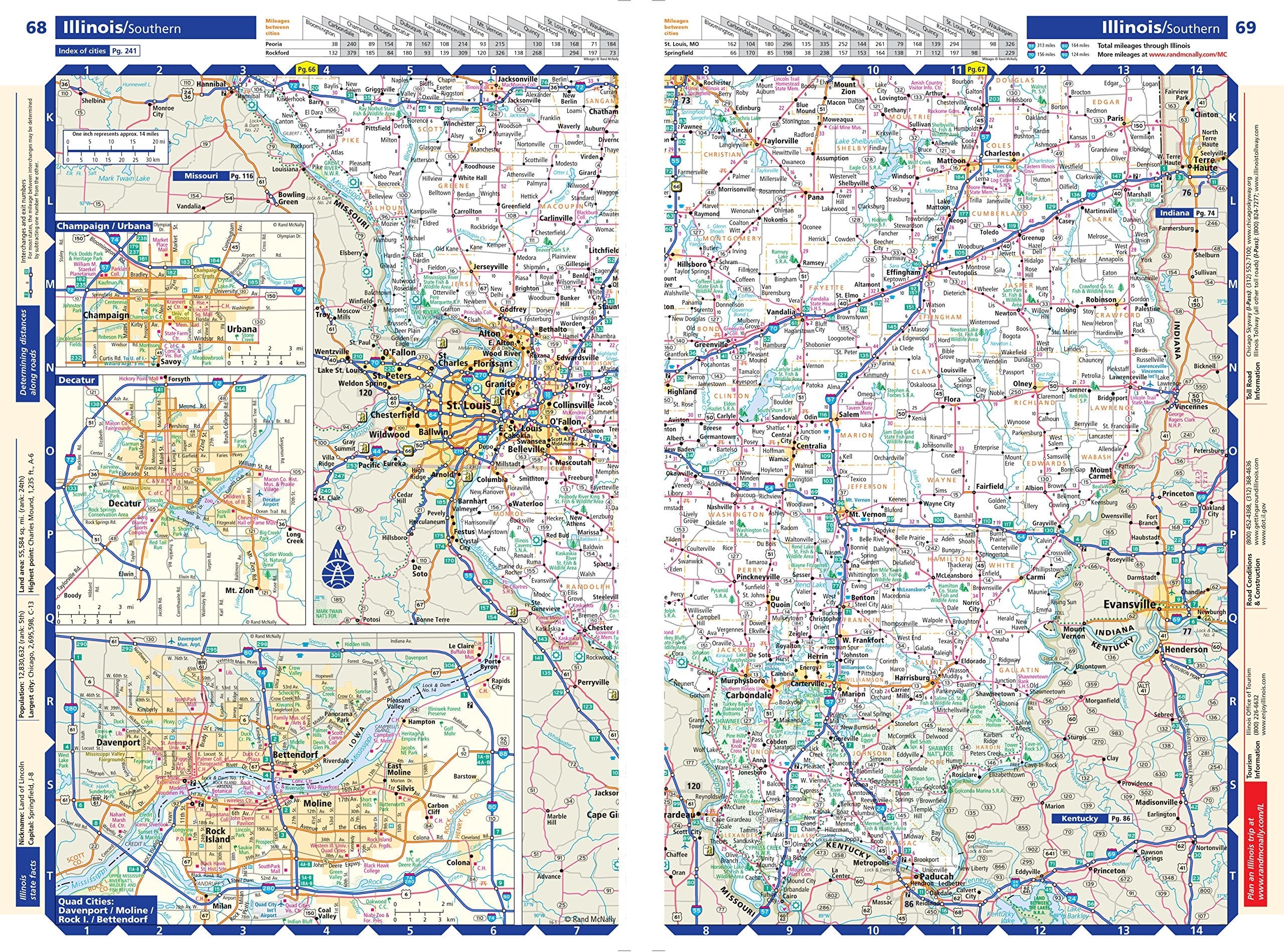 Rand McNally 2016 Road Atlas United States: Large Scale (Rand McNally Road Atlas) used book depot