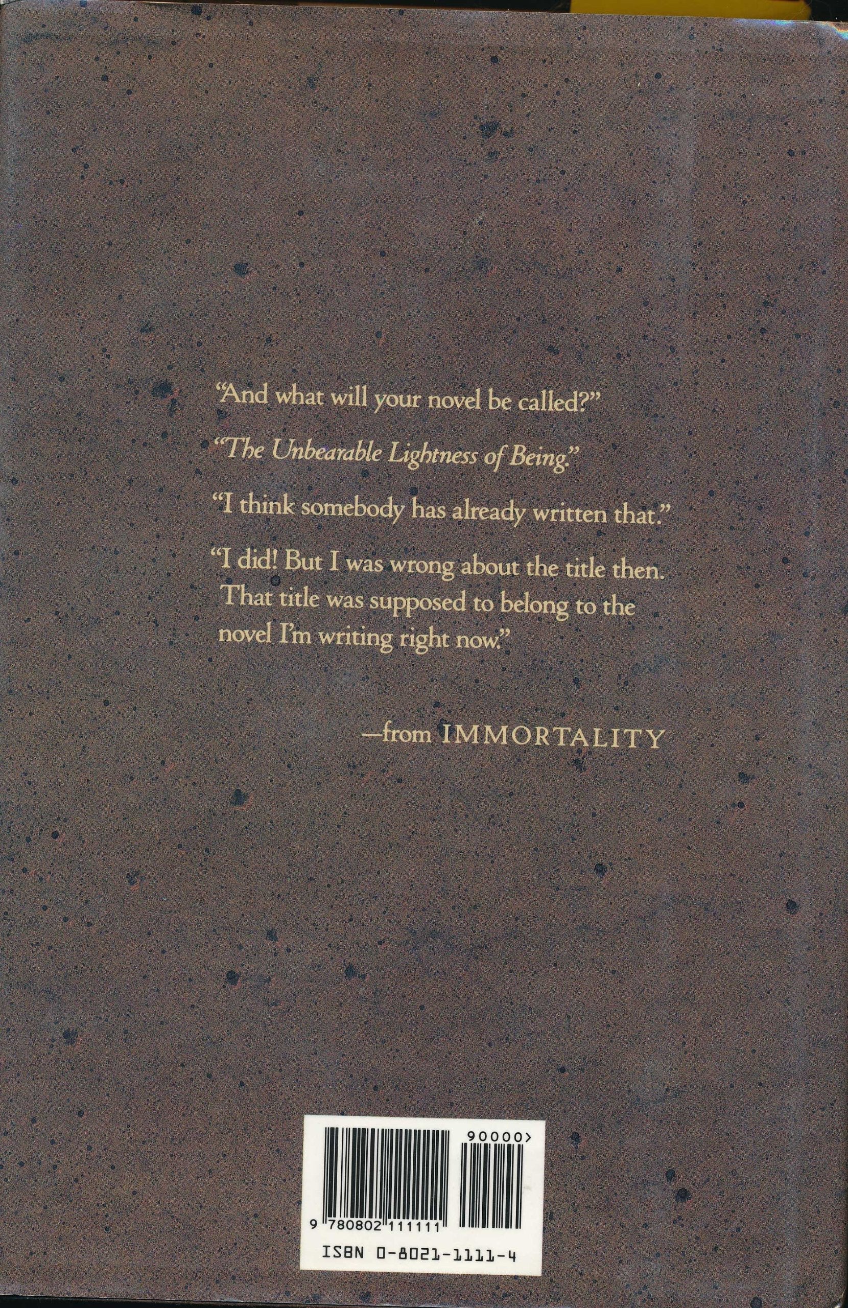 Immortality used book depot