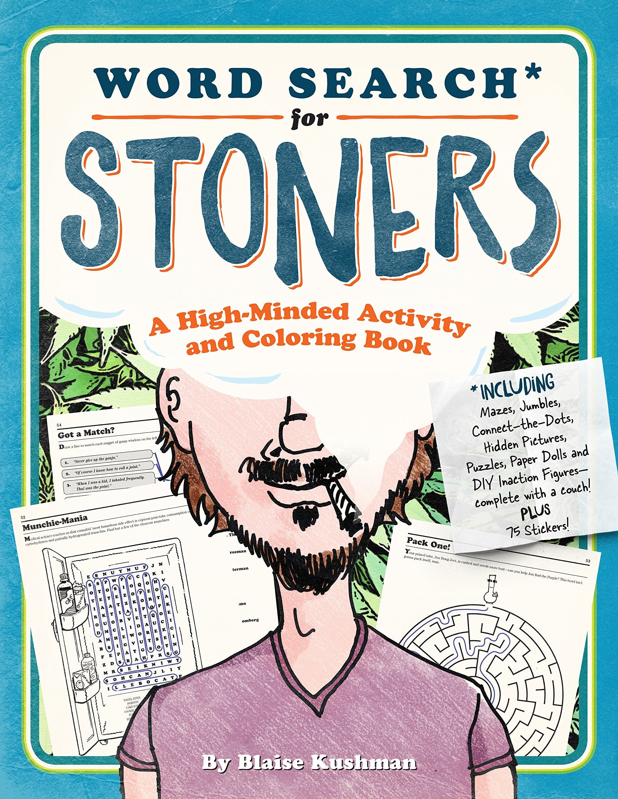 The Stoner Puzzle Stash: An Activity Book for the High-Minded used book depot