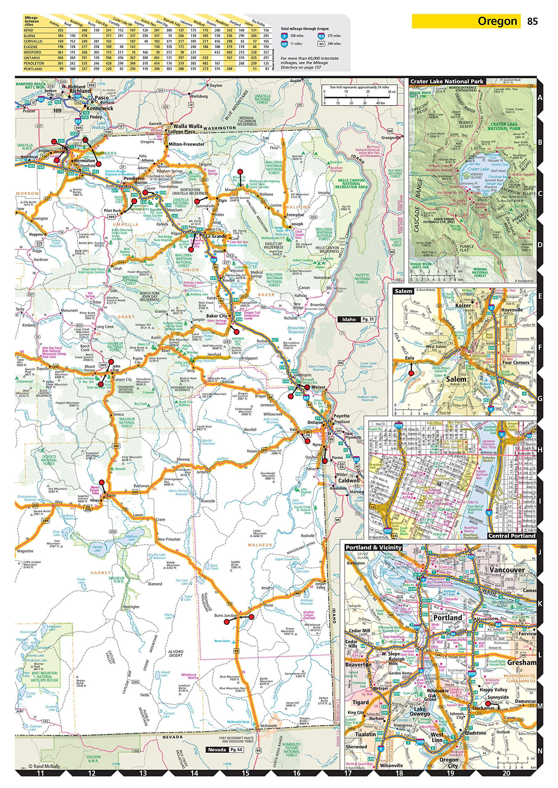 Rand McNally 2023 Deluxe Motor Carriers' Road Atlas (Rand McNally Motor Carriers' Road Atlas DELUXE EDITION) used book depot
