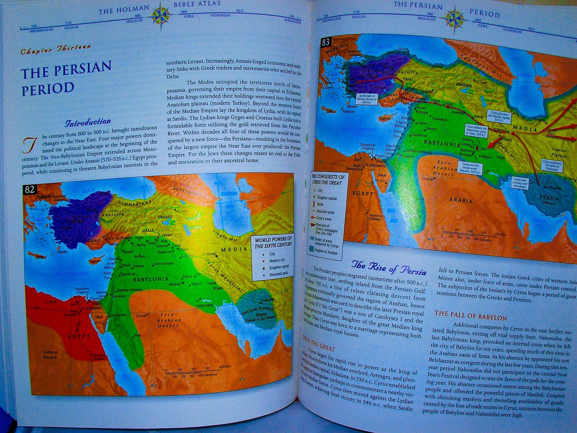Holman Bible Atlas: A Complete Guide to the Expansive Geography of Biblical History used book depot