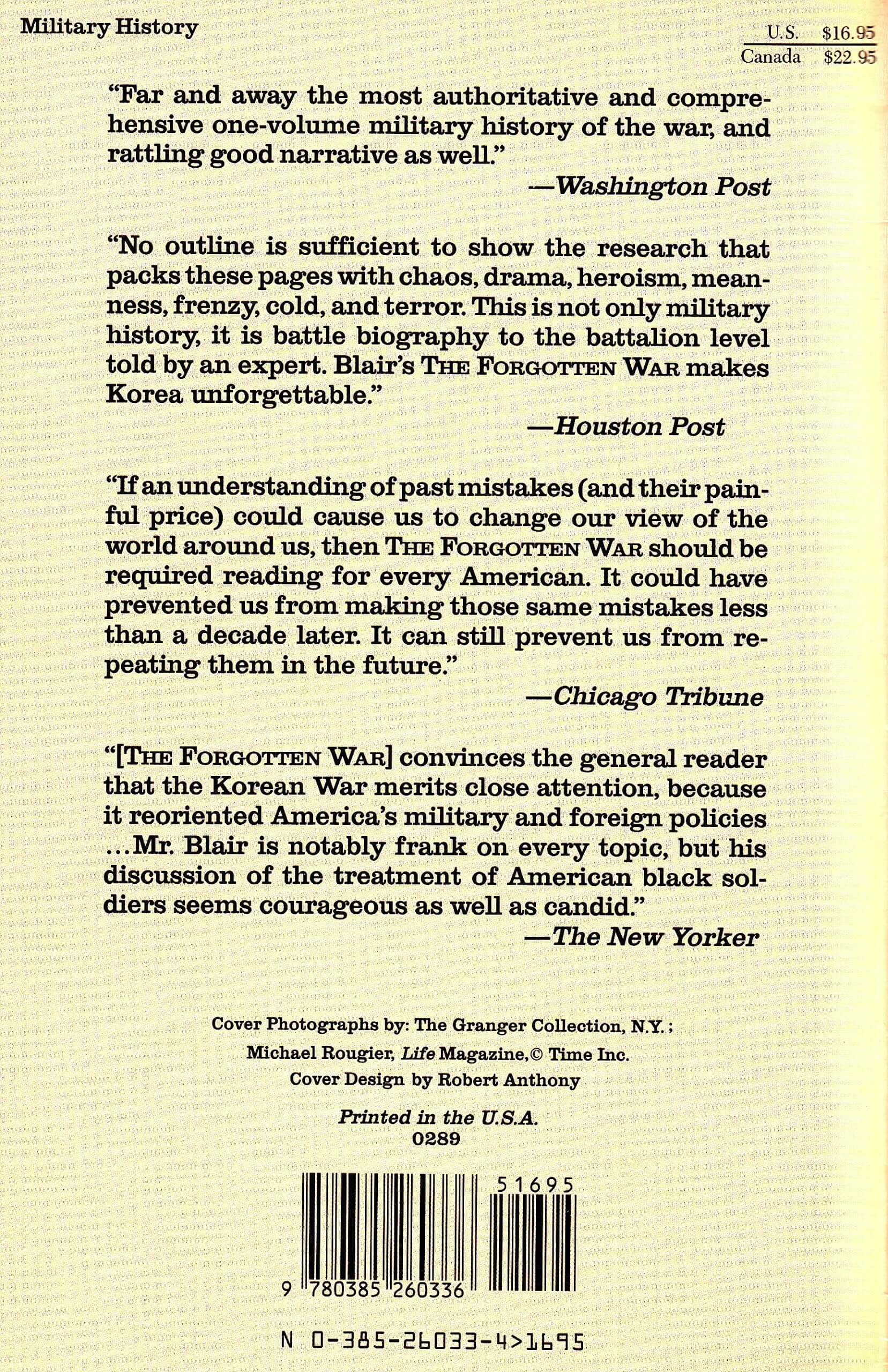 The Forgotten War: America in Korea 1950-1953 used book depot