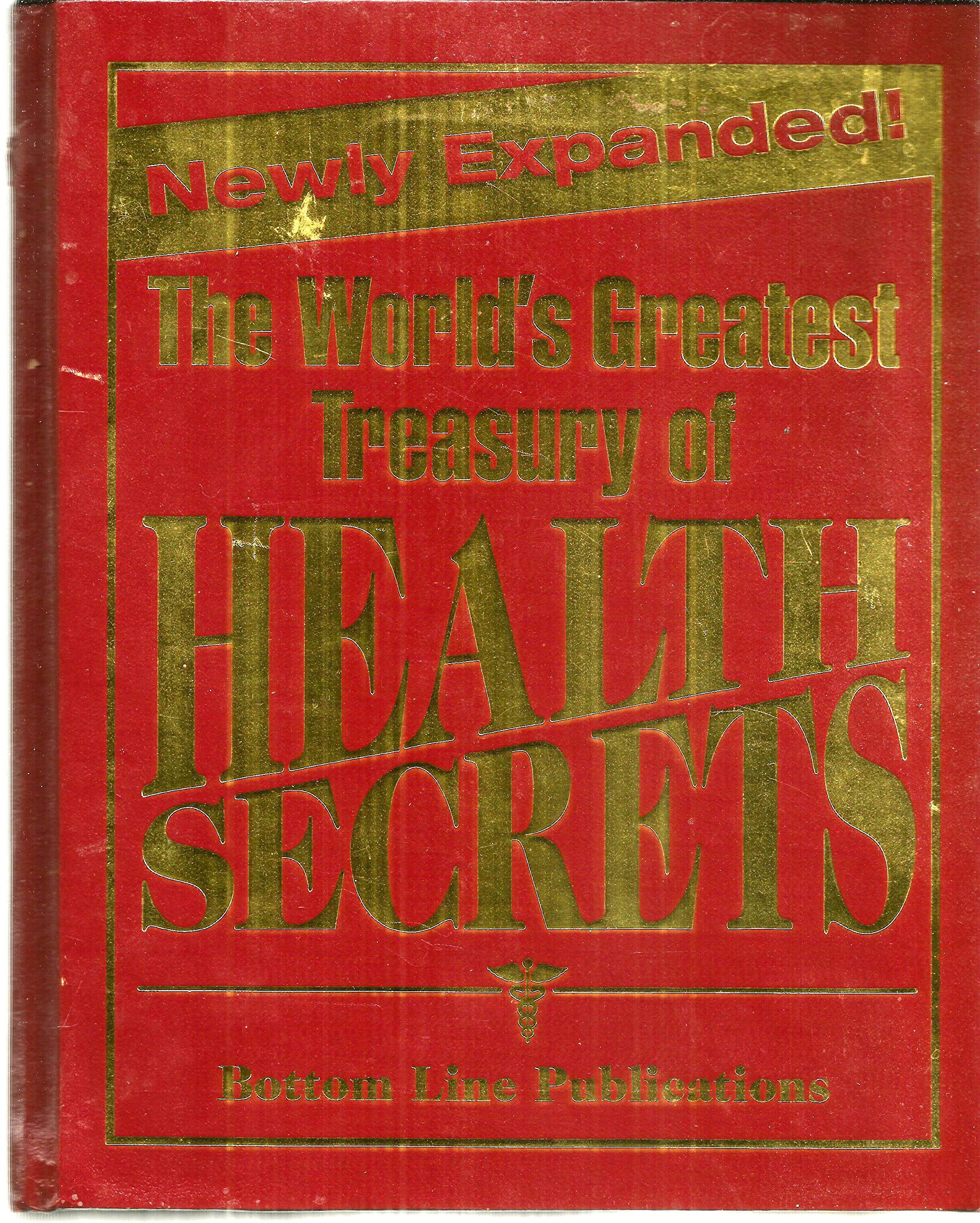 The World's Greatest Treasury Of Health Secrets used book depot