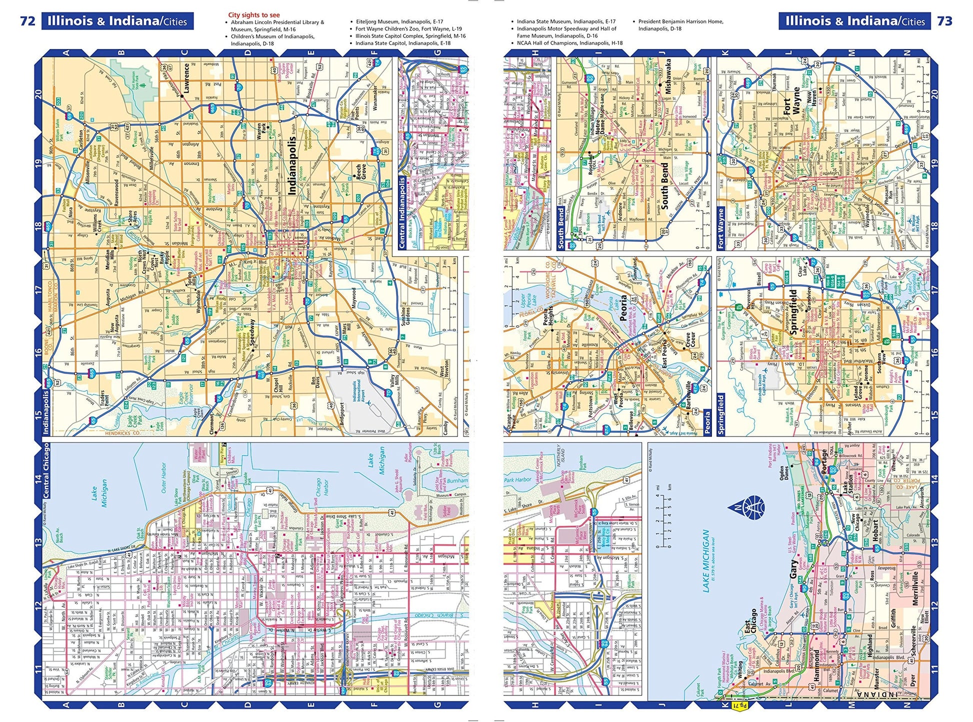 Rand McNally 2016 Road Atlas United States: Large Scale (Rand McNally Road Atlas) used book depot