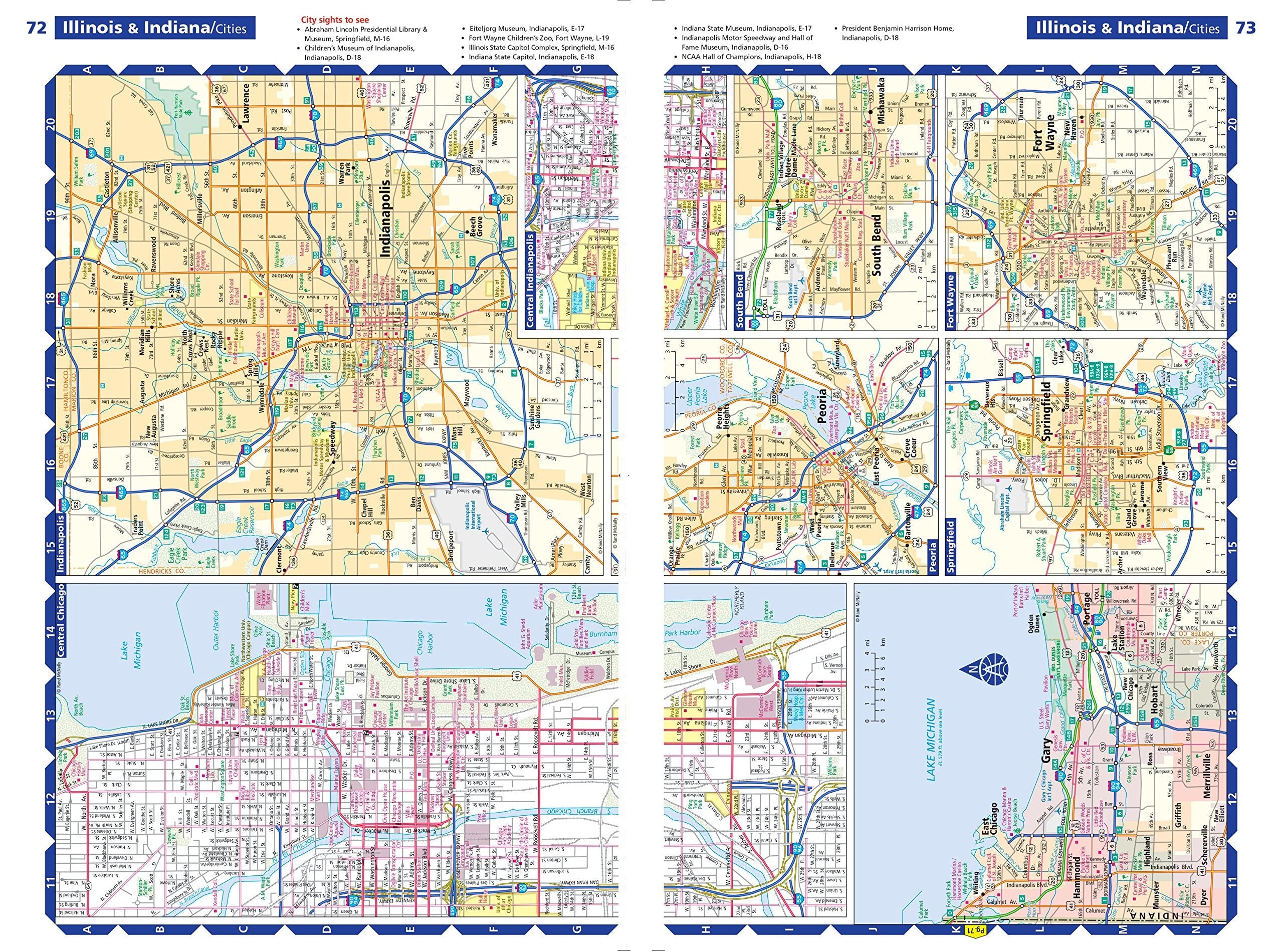 Rand McNally 2016 Road Atlas United States: Large Scale (Rand McNally Road Atlas) used book depot