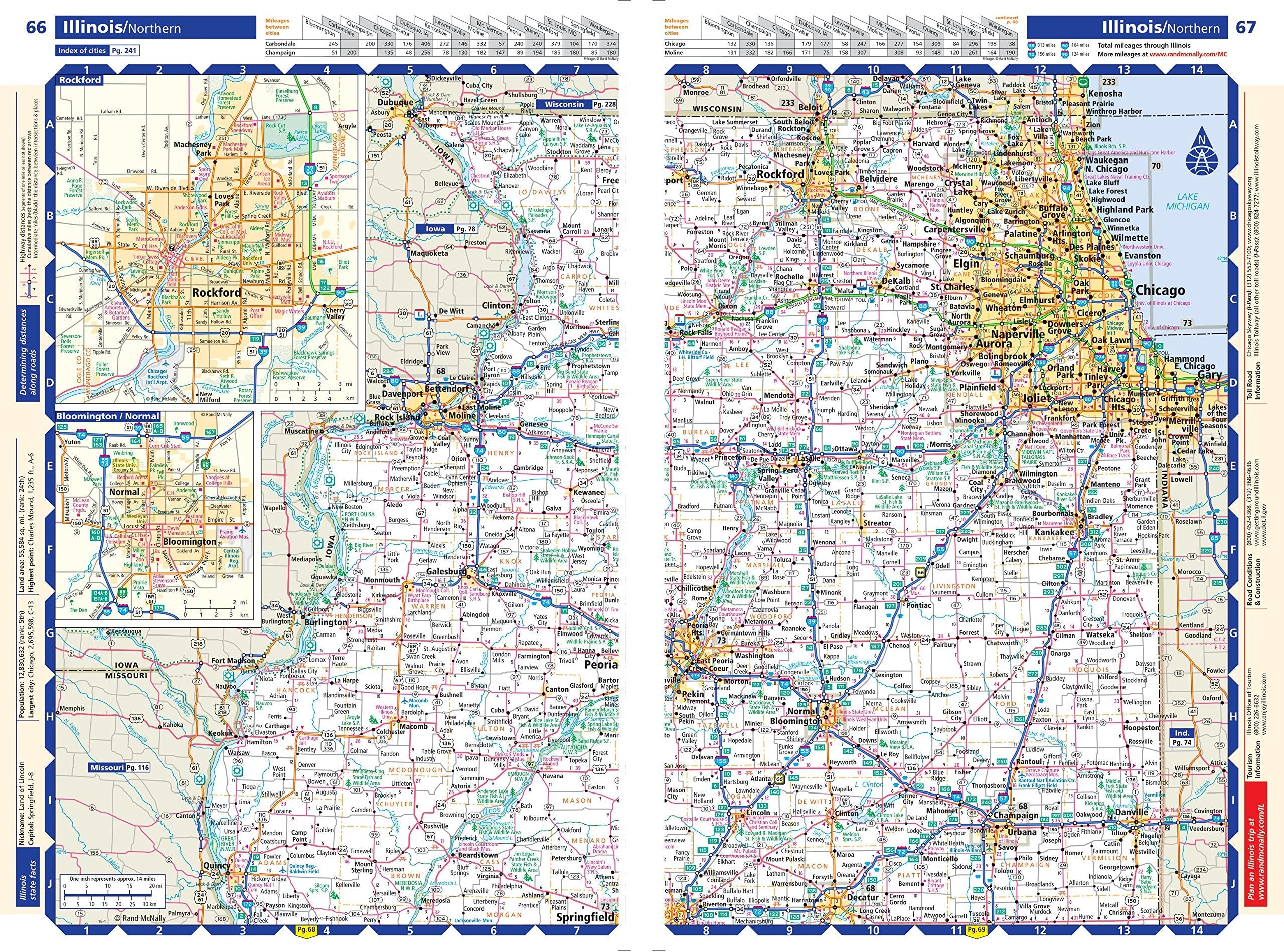 Rand McNally 2016 Road Atlas United States: Large Scale (Rand McNally Road Atlas) used book depot