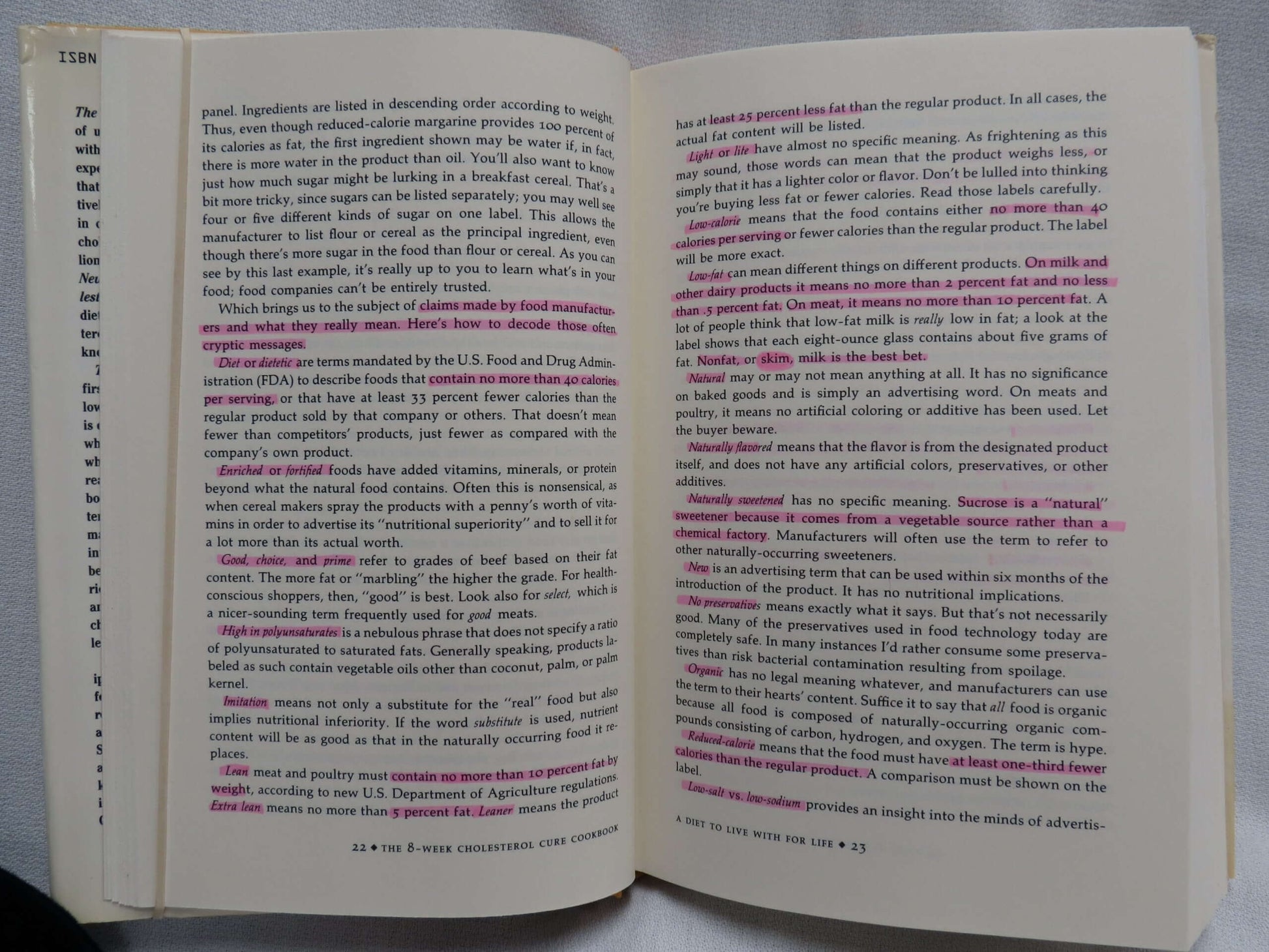 The 8-Week Cholesterol Cure Cookbook: More Than 200 Delicious Recipes Featuring the Foods Proven to Lower Cholesterol used book depot