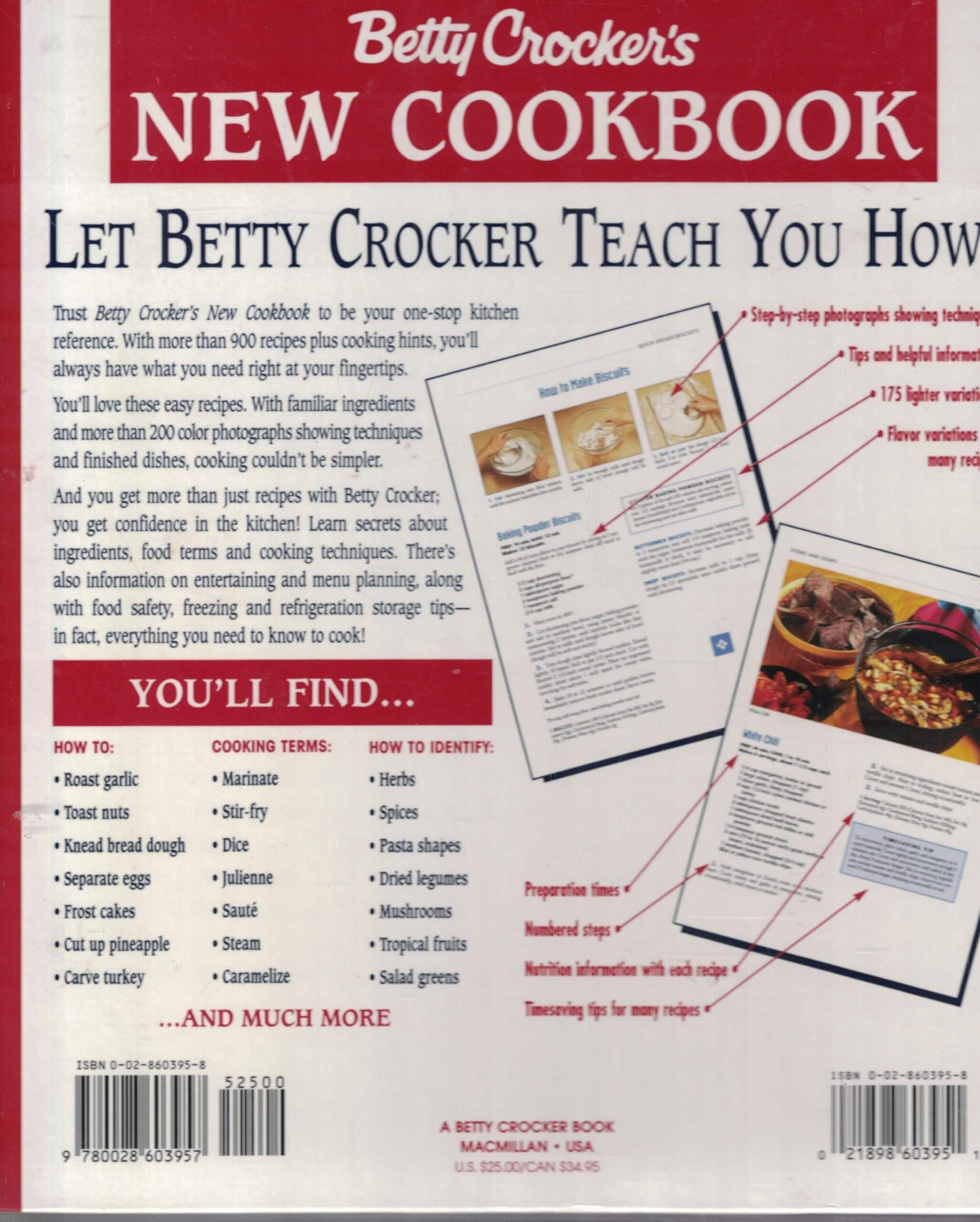 Betty Crocker's New Cookbook: Everything You Need to Know to Cook (8th Ed.) used book depot