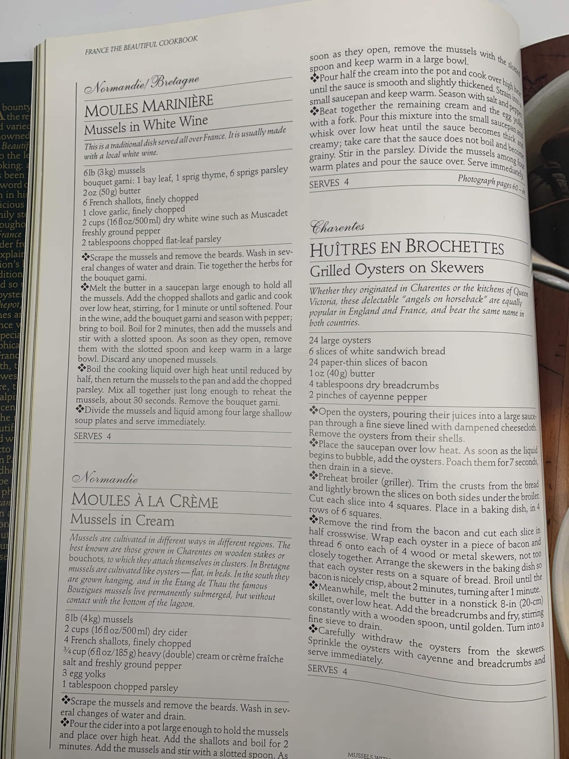 France: The Beautiful Cookbook- Authentic Recipes from the Regions of France used book depot