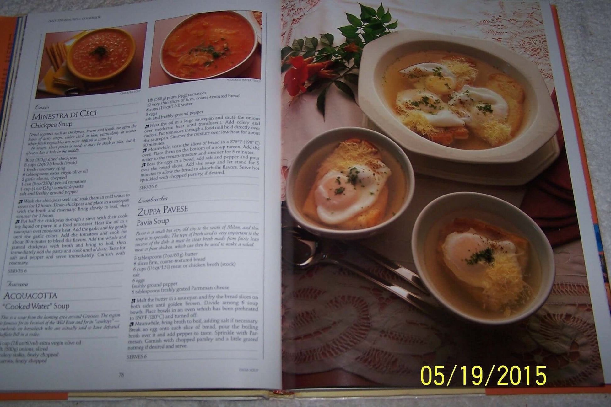 Italy, The Beautiful Cookbook: Authentic Recipes from the Regions of Italy used book depot