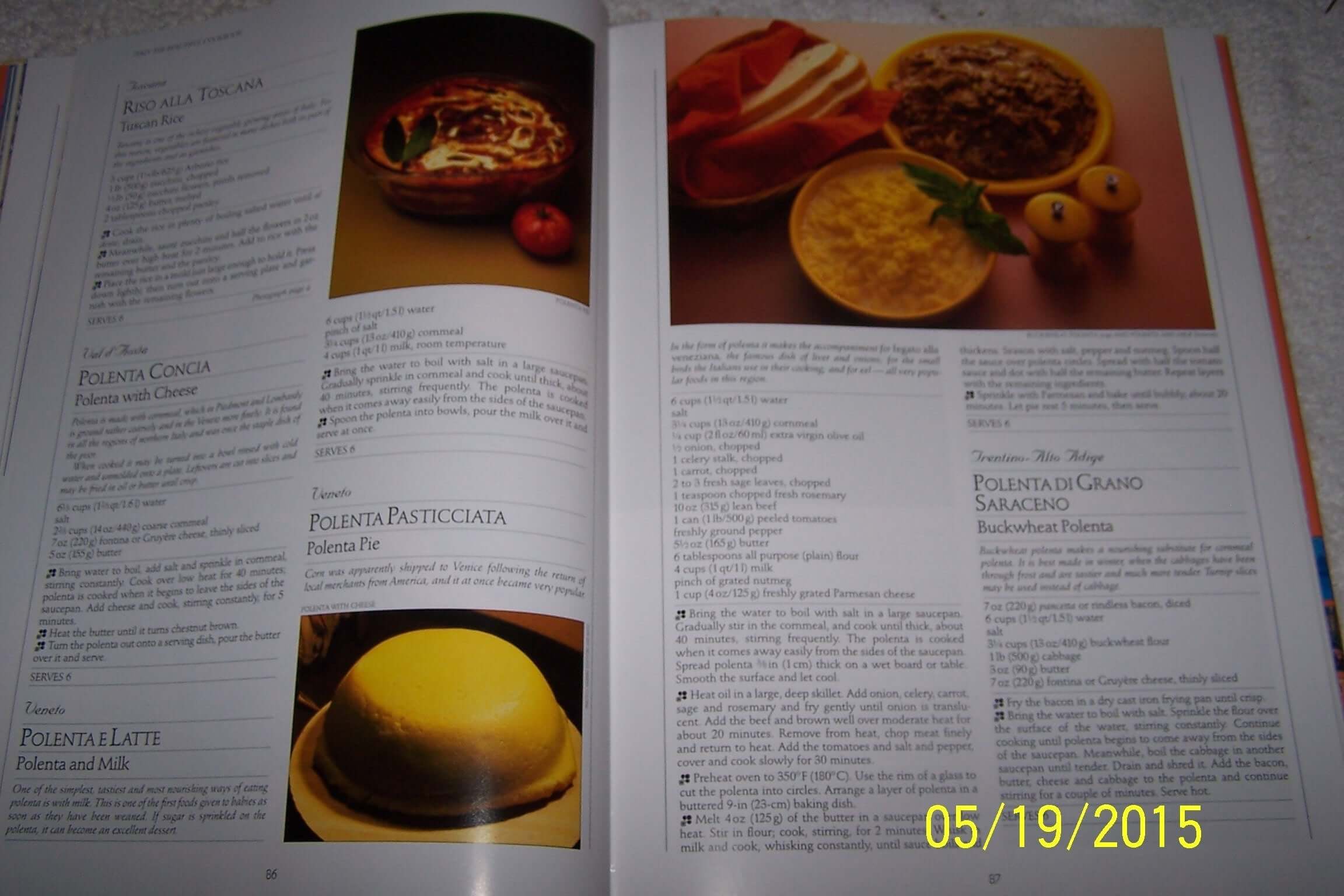 Italy, The Beautiful Cookbook: Authentic Recipes from the Regions of Italy used book depot