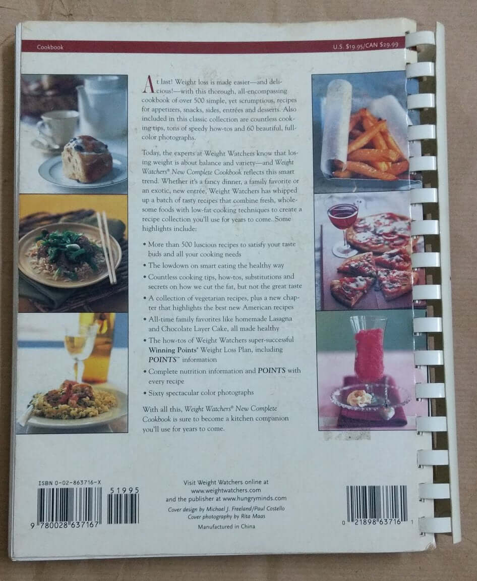 Weight Watchers New Complete Cookbook used book depot