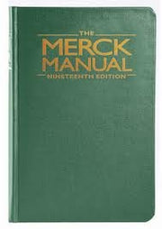 The Merck Manual of Diagnosis and Therapy 19th (nineteenth) edition