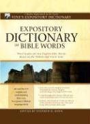 Expository Dictionary of Bible Words: Word Studies for Key English Bible Words Based on the Hebrew and Greek Texts used book depot