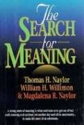 The Search for Meaning used book depot