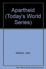 Apartheid (Today's World Series) used book depot