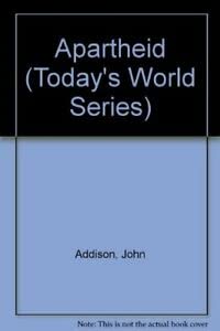 Apartheid (Today's World Series) used book depot