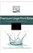 CEB Common English Premium Large Print Bible, Decotone Black Onyx