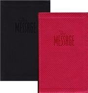 The Message/Remix New Testament Bible (Black Stripped Cover) used book depot