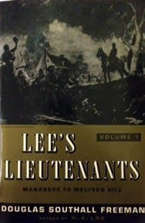 Lee's Lieutenants, Volume I: Manassas to Malvern Hill used book depot
