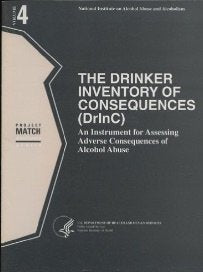 The Drinker Inventory of Consequences used book depot