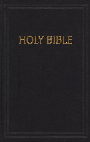 KJV Pew Bible, Black Hardcover Holman Bible Publishers