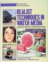 Magic Realist Watercolor Painting used book depot