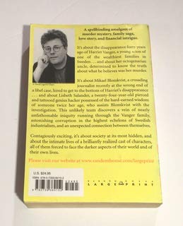 By Stieg Larsson: The Girl with the Dragon Tattoo (Random House Large Print) (Large Print) used book depot