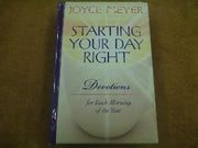 Starting Your Day Right: Devotions for Each Morning of the Year used book depot