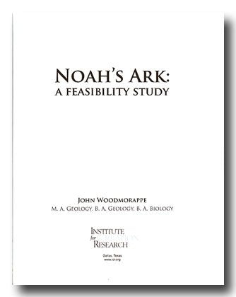 Noah's Ark: A Feasibility Study used book depot