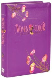 The New Women of Color Study Bible Purple Luxleather Softouch - INDEXED
